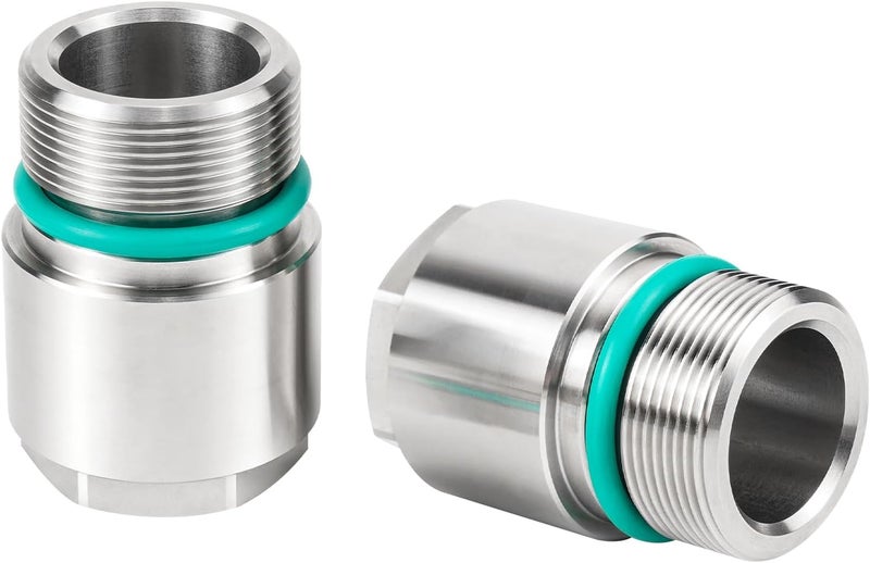 NICECNC 39mm Fork Tube Extensions 1" Stainless Steel Compatible with Harley Sportster 883 XLH883 1994 2000 2001 2002, Sportster 883 Low XL883L 2006 2007 2008 2009, See Fitments - Image 5